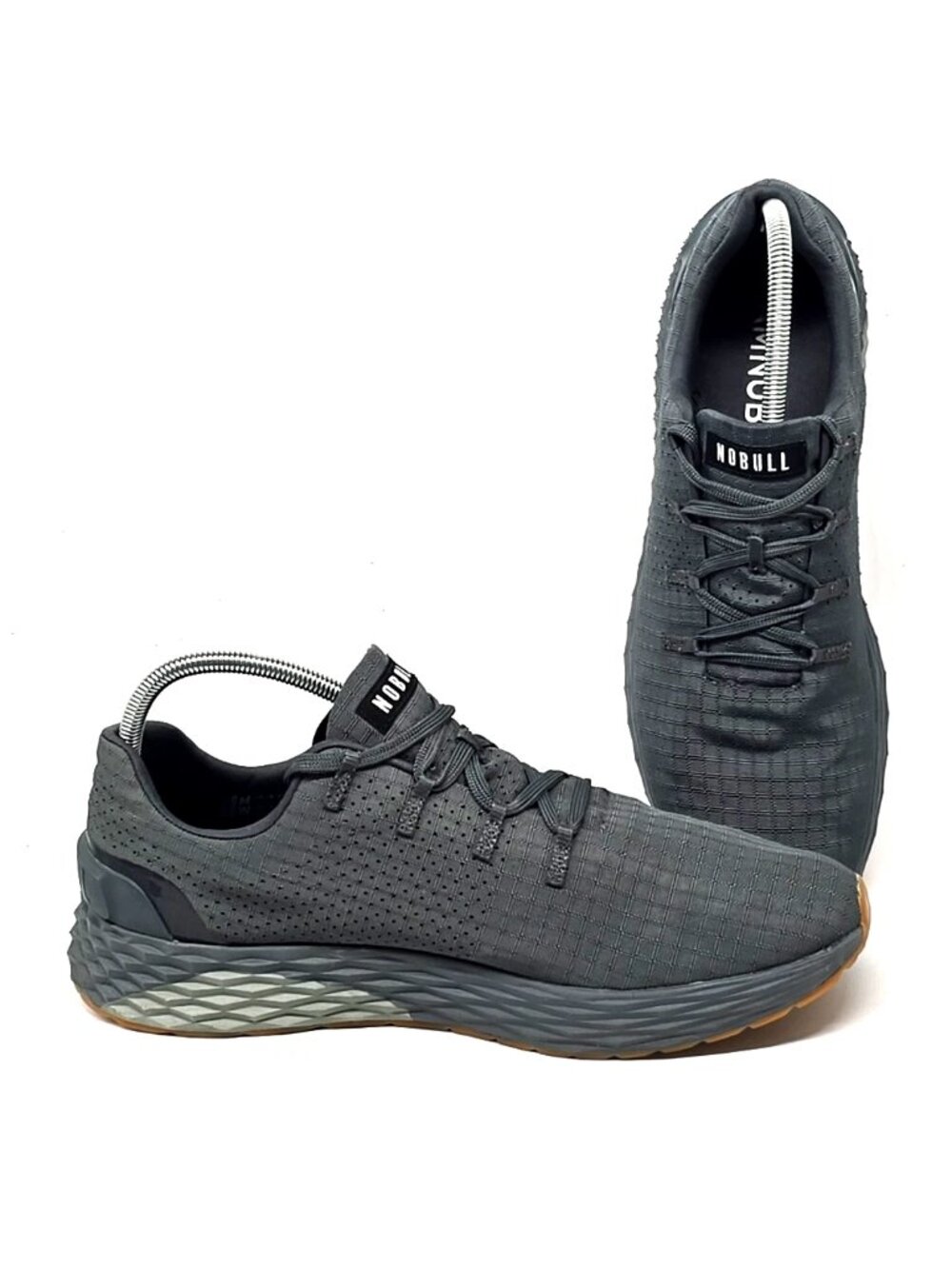 NOBULL Ripstop Runner Lace Up Sneaker Shoes Men's Size 12 Women's Size 13.5